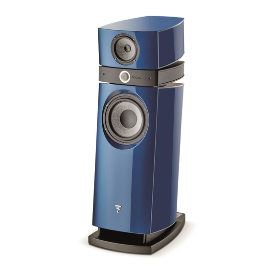 Focal SCALA UTOPIA III EVO User Manual