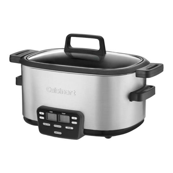 Cuisinart MSC-600XA Instruction/Recipe Booklet