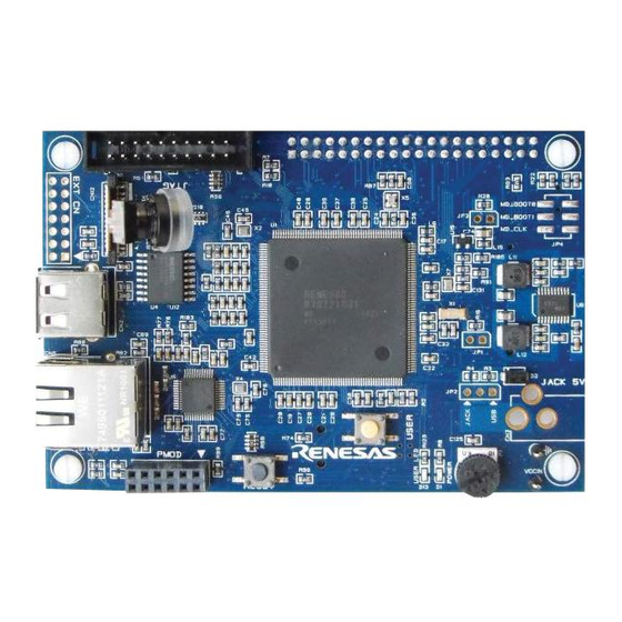 Arrow verical RENESAS YSTREAM-IT-RZ-V2 Quick Start