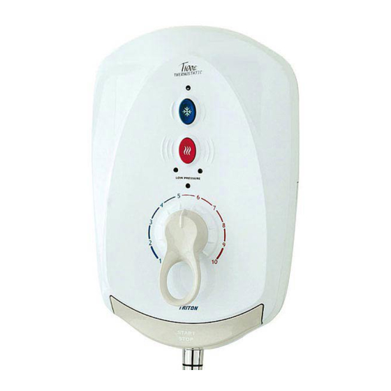 Triton T100e Installation And Operating Instructions Manual