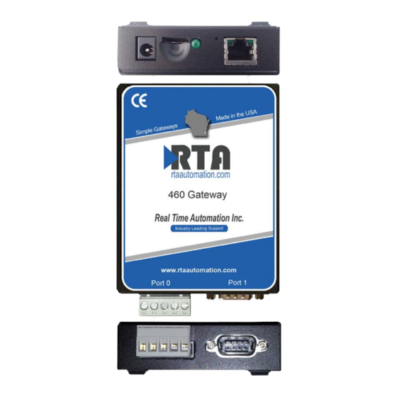RTA 460ESTCP-N34 Product User Manual