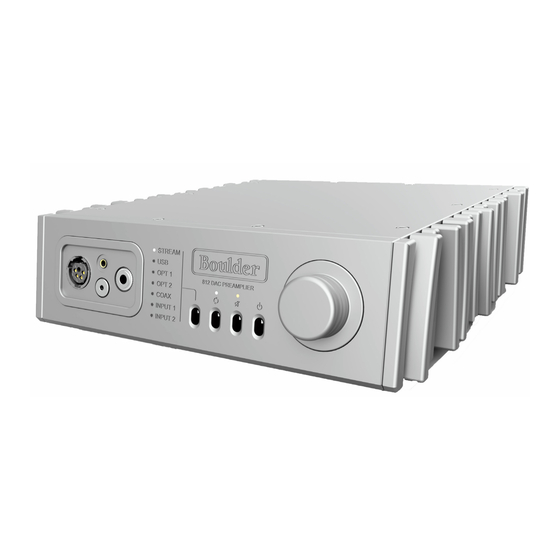 Boulder 812 Manual