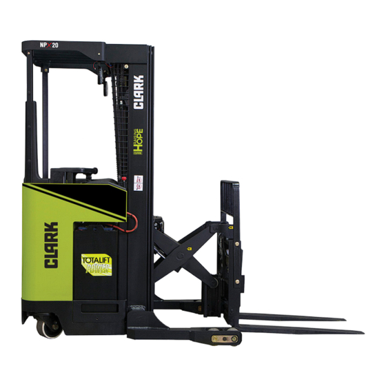 Clark NPX 15D-22 Operator's Manual