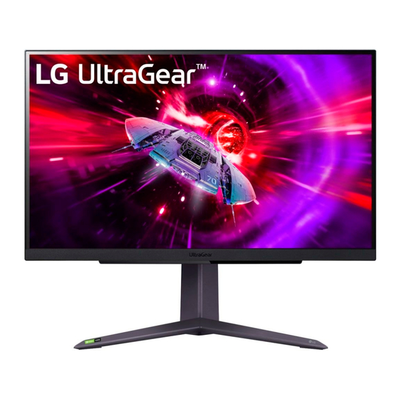 LG UltraGear 27GR75Q-B Manuals