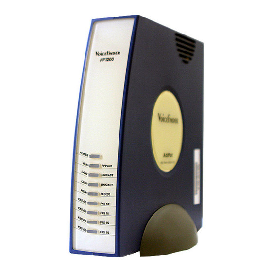 AddPac VoiceFinder AP1200 Installation Manual