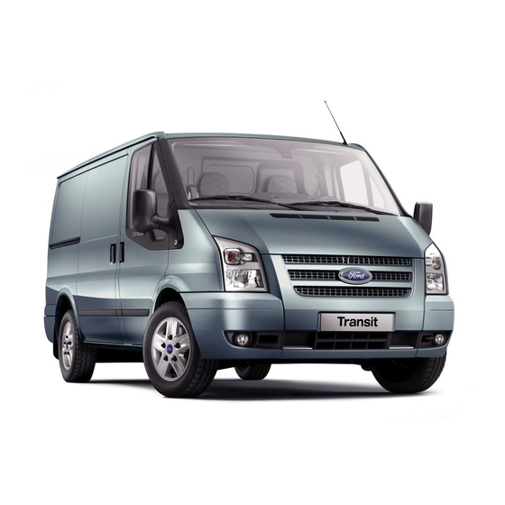Ford 2006 Transit Owner's Handbook Manual