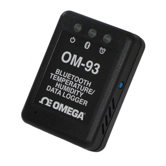 Omega OM-93 User Manual