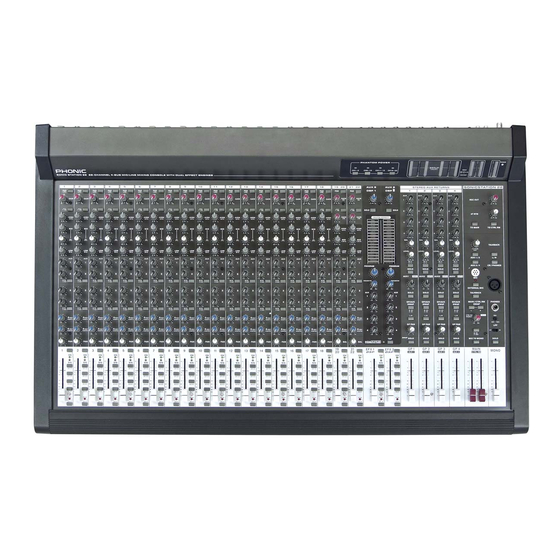 Phonic sonic station 22 User Manual