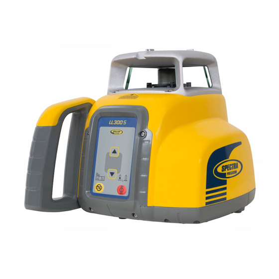 Spectra Precision LL300S Quick User Manual