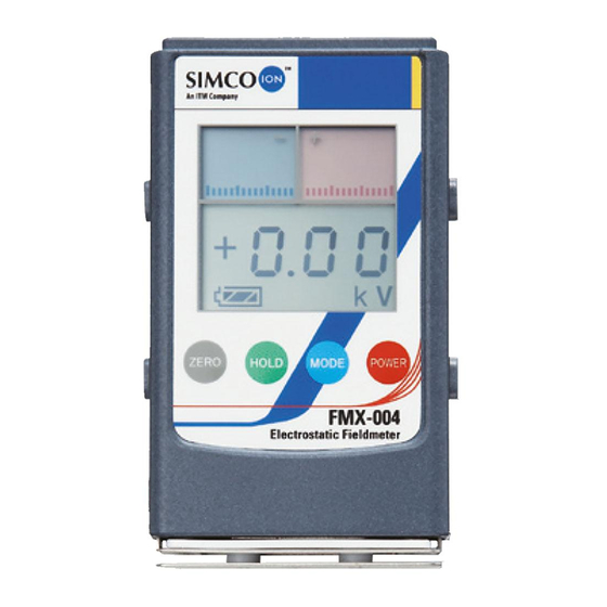 Simco-Ion FMX-004 User Manual
