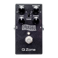 Dunlop CryBaby csp030 Q zone Manual