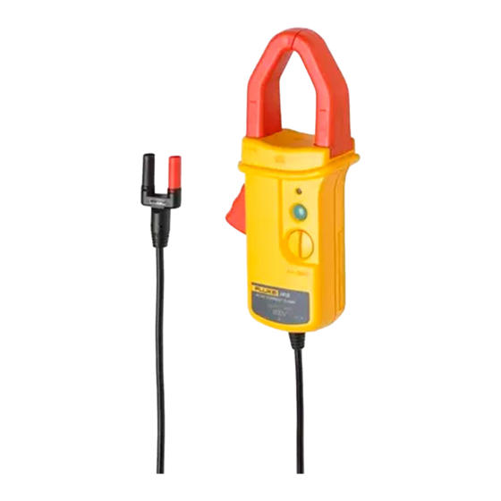Fluke i410 Instruction Sheet