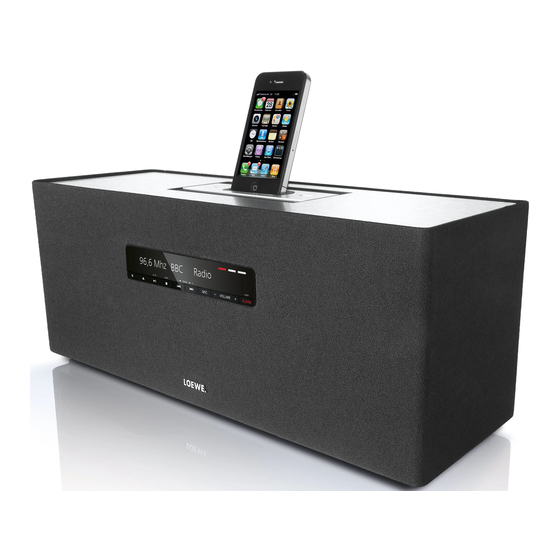 Loewe SoundBox Operating Instructions Manual