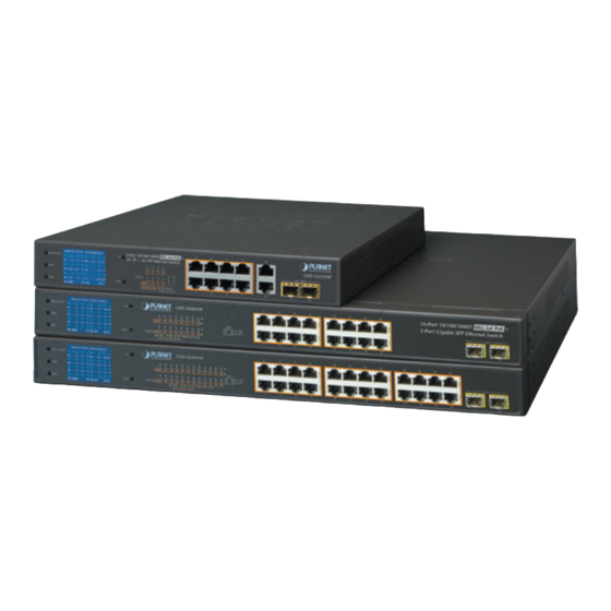 Planet Networking & Communication GSD-1222VHP Manuals