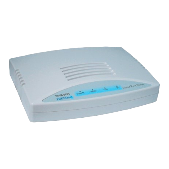 TRENDnet TW100-P1W1 User Manual