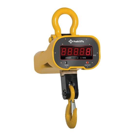 Haklift KV3ABT Manuals