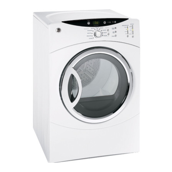 GE DCVH640EJ0WW Owner's Manual