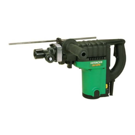 Hitachi DH 40FA Handling Instructions Manual