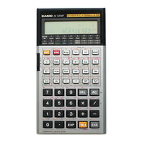 CASIO fx-5000F Owner's Manual
