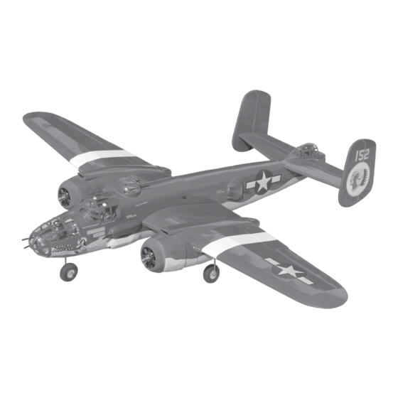 Black Horse Model B-25J Mitchell Instruction Manual Book