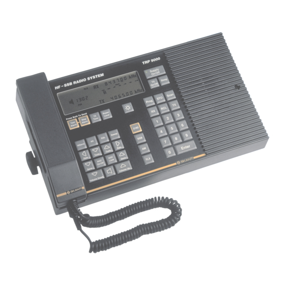 Skanti TRP 9500 Technical Manual