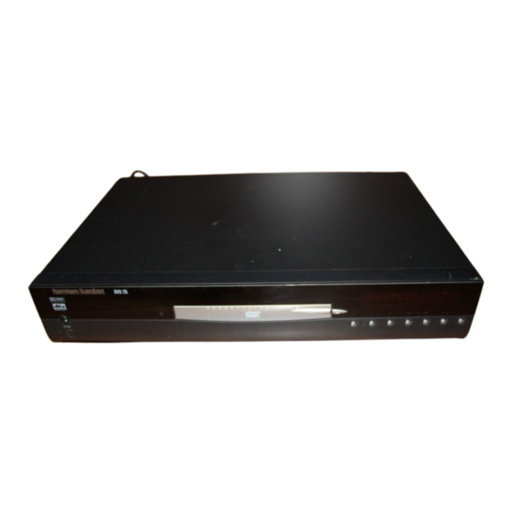 Harman Kardon DVD25 Owner's Manual