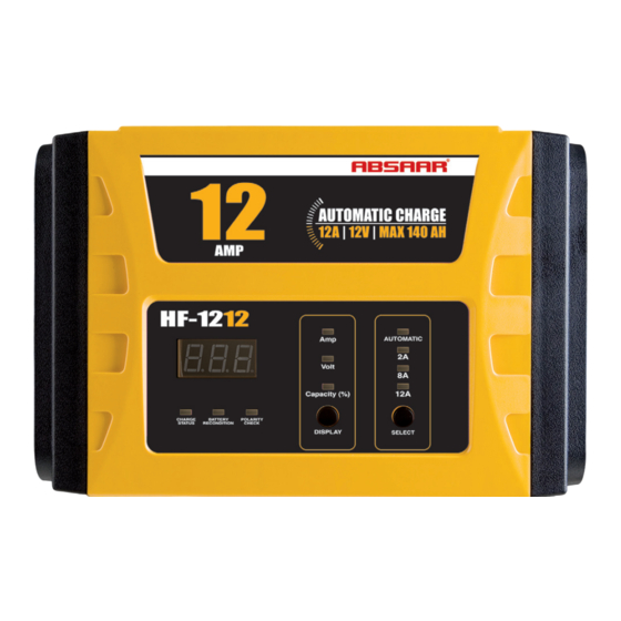 Absaar HF-1212 Instructions For Use Manual