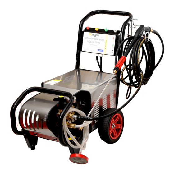 Teryair EW 1103-110V Operation And Maintenance Manual