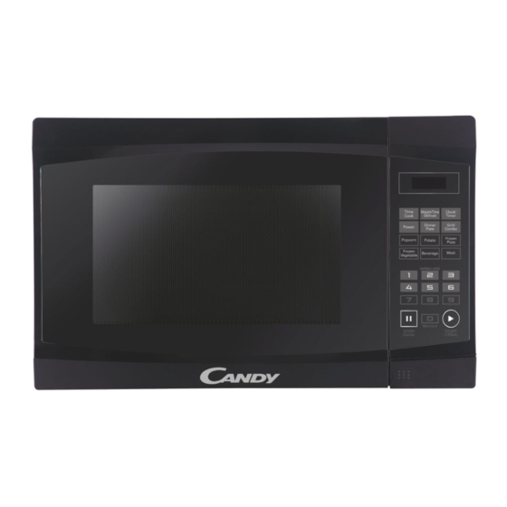 Candy CMXG30DB-SASO Microwave Oven Manuals