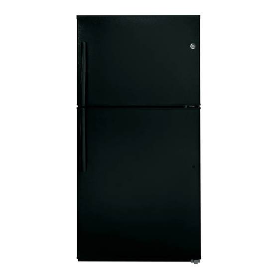 GE GTE21G Top Freezer Refrigerator Manuals