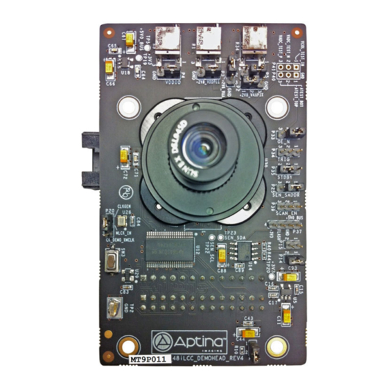 ON Semiconductor MT9P011 User Manual