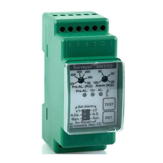 Dossena SRI3/D2 Manual