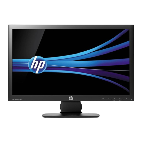 HP ProDisplay series User Manual