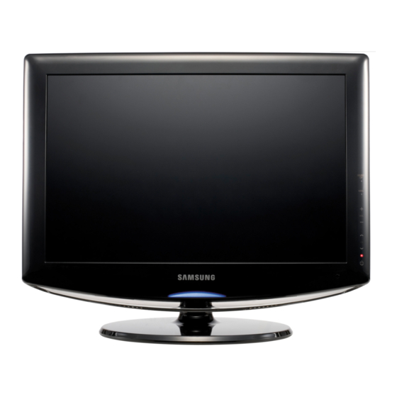 Samsung LE40R81BX Service Manual
