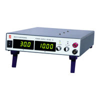 Delta Elektronika ES 030-10 Product Manual