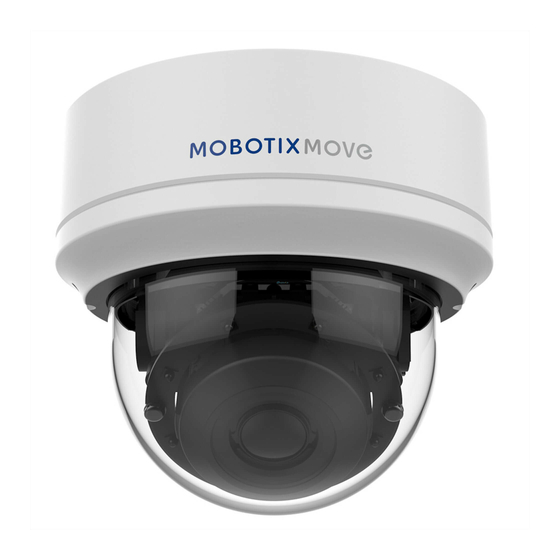 Mobotix VandalDome MOVE VD-4-IR Quick Install
