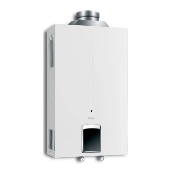 Unical IDRONIK TN 14 Instructions For Installer, User And Service Man