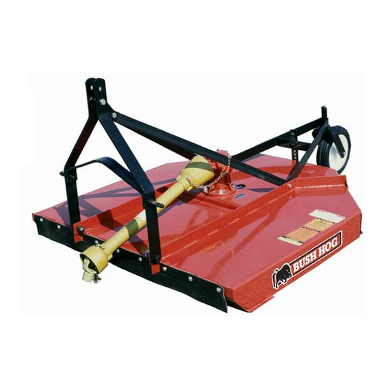 Bush Hog TOUGH RZ60R Specification Sheet