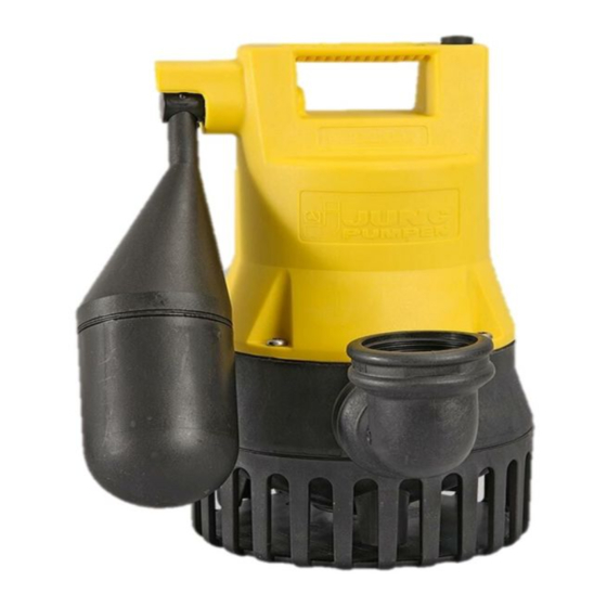 Pentair Jung Pumpen U 3 K/2 Instruction Manual