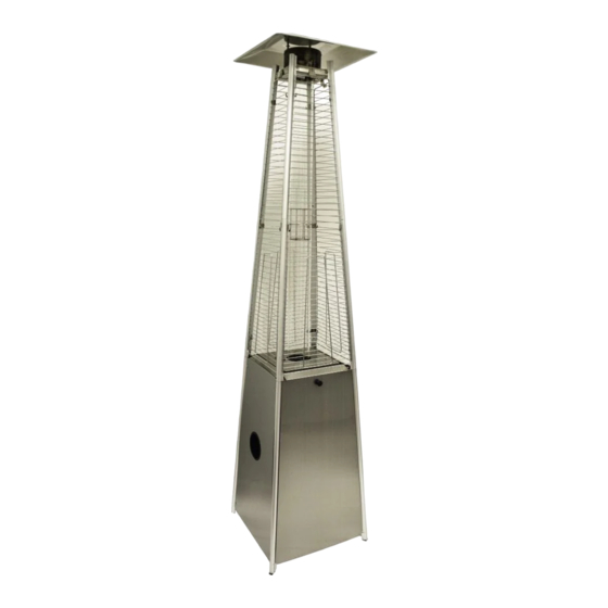 AZ Patio Heaters PH08-SSB Assembly And Operation Instructions Manual