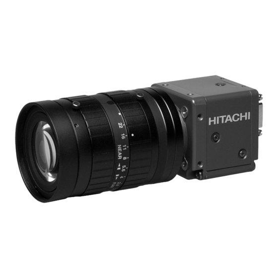 Hitachi Kokusai Electric KP-F500PCL Manuals