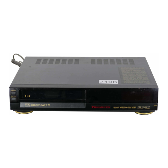 Sharp VC-780E Service Manual