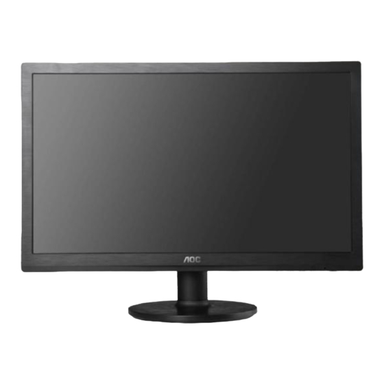 AOC E2460SDA User Manual