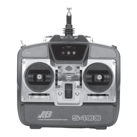 JR Sport S400 Manuals