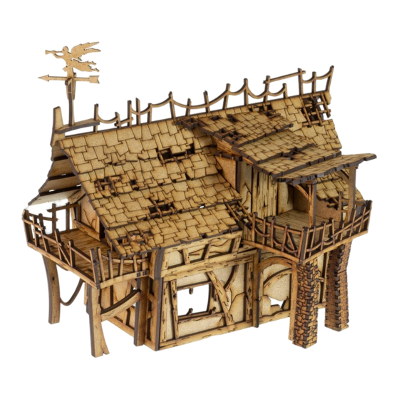 WARCRADLE SCENICS Gloomburg Manor Assembly Manual