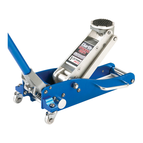 Clarke STRONG-ARM CTJ1250A Quick Start Manual