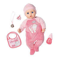Zapf Creation Baby Annabell 701898 Manual