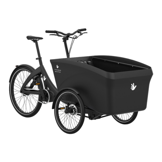 TRIOBIKE BOXTER AIR Original Instructions Manual