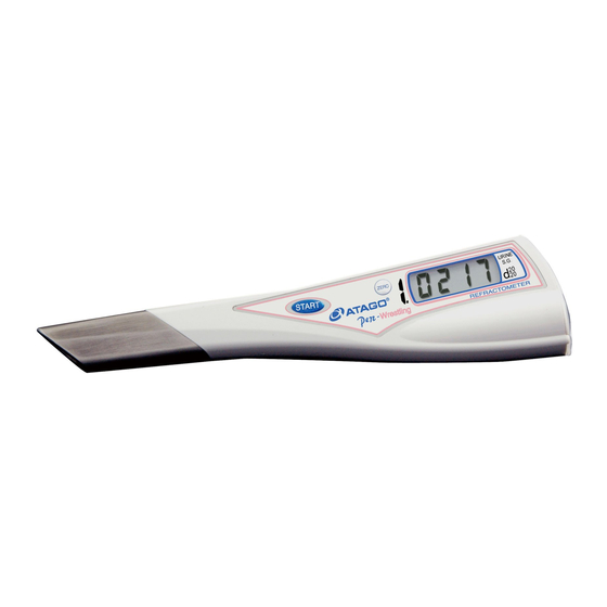 ATAGO Pen - Urine S.G Manual