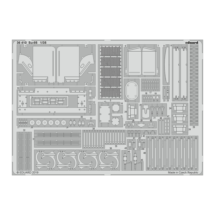 Eduard SU-85 Quick Start Manual
